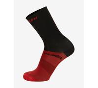 Calze Santini Paris-Roubaix Enfer Du Nord nero rosso - XS-S