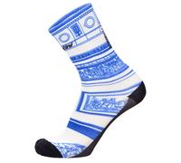 Santini - TDF Arrivée Arc De Triomphe Socks - Calze da ciclismo Unisex M/L | EU 40|43 blu