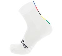 Calze Santini UCI Rainbow - Bianco 36-39 / Bianco