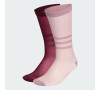 CALZE SHEER HIGH CREW 2 PAIA Sandy Pink / Shadow Red 37-39