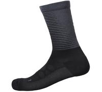 SHIMANO Calzini unisex S-PHYRE Merino nero/grigio, taglia S (taglia 36-40)