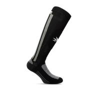 SIX2 Calzini Mot2 termici rinforzati Nero/Black-White EU 40-43 Uomo, Donna