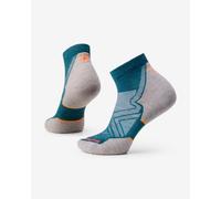Calze Smartwool Run Ankle blu acqua grigio arancio donna - L