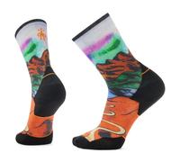 Calze Smartwool Targeted Cushion Singletrack Print Crew Orange 46/49