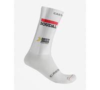 Calze ciclismo SOUDAL-QUICK-STEP Race 2026 bianco