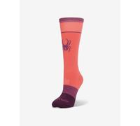 Calze Spyder Pro Liner Ski rosa salmone lilla donna - L