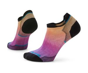 Calze stampate ombreggiate donna Smartwool Zero Cushion Ombre Low Ankle Orange 34/37