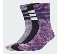 adidas - 3 Stripes Cushioned Crew Stone Wash 3-Pack - Calze casual EU 37-39 - S lilla