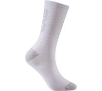 Calze Tecniche Sixs SHORT LOGO V2 Bianco Argento