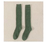 Calze Termiche Donna 2PC Inverno Caldo Corallo del Panno Morbido Sopra-il ginocchio Calzini E Calzettoni Donne Peluche Lolita Casa Sonno Pavimento Lungo Calzino Jk Solido Morbido Coscia Alta Divertime