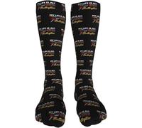 Calze Termiche My Life Is All About Rainbow Butterfly Phlebotomy Elasticità Calze Trekking Comodi Calzini Calcio Per Tennis Lavoro Adulto 50Cm