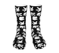 Calze Termiche Rock Scissors Paper Cartoon Hands Elasticità Calze Corte Unisex Calzini Grip Per Yoga Adulto Lavoro