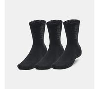 Calze Under Armour 3-Maker Mid-Crew unisex - Confezione da 3 paia Nero / Nero / Pitch Grigio L