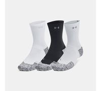 Calze Under Armour ArmourDry® Pro Mid-Crew unisex - Confezione da 3 paia Nero / Bianco / Castlerock S