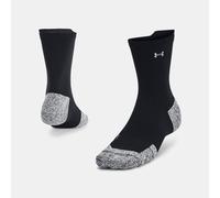 Calze Under Armour ArmourDry™ Run Cushion Mid-Crew unisex Nero / Nero / Riflettente L