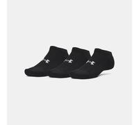 Calze Under Armour Performance Cotton No Show unisex - Confezione da 3 paia Ultimate Nero / Ultimate Nero / Bianco L