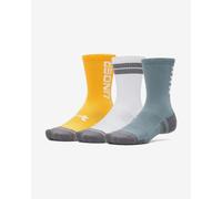 Calze Under Armour Performance Tech giallo bianco verde (3 paia) - L