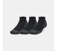 Calze Under Armour Performance Tech™ Low Cut unisex - Confezione da 3 paia Nero / Nero / Jet Grigio L