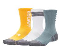 Calze Under Armour Performance Tech giallo bianco verde (3 paia) - L