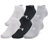 Calze Under Armour Essential Low Unisex nero grigio bianco (6 paia) - M