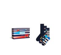 Calze unisex HAPPY SOCKS navy gift set calze 3 paia NAVY 36_40 380325