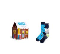 Calze unisex HAPPY SOCKS skiing chalet gift set calze 2 paia BROWN 36_40 380322