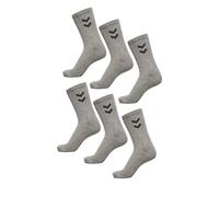 Calze Unisex hummel 6 pezzi Set Sport Tempo libero Calzini Base Al polpaccio NUO