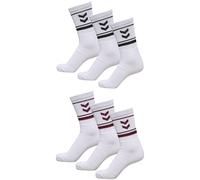 Calze unisex hummel set 6 paia sportivo tempo libero calze basic lunghezza polpa
