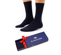 Calze uomo corte IlGranchio Caldo Cotone | Kit 3 paia Tinta Unita