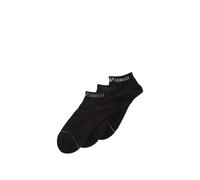 Emporio Armani Logo 3-Pack Socks Inside Confezione da 3 Calzini, Nero, S Uomo