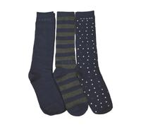 Calze uomo GUESS 3 paia di calze lunghe alte con scatola cotone con logo articol