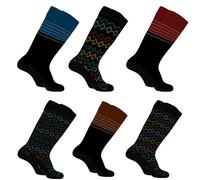 Calze Uomo Lunghe/Corte Caldo Cotone Enrico Coveri, Taglia Unica - 6 Pz