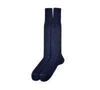 calze uomo lunghe filoscozia GALLO maglia rasata nero blu grigio rimaglio a mano