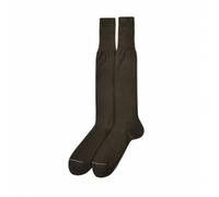 calze uomo lunghe filoscozia GALLO maglia rasata nero blu grigio rimaglio a mano