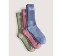 Calze Vans Classic Crew blu rosa verde (3 paia) - XL