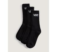 Vans Calze Classic Crew Nero/Bianco (3 paia) - S