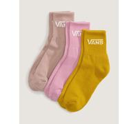 Calze Vans Classic Half Crew giallo rosa (3 paia) - L