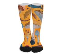 Calze Various Mushrooms Antiscivolo Calze Corte Comodi Calzini Grip Per Adulto Donna Trekking 50Cm