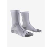 Calze X-Bionic Run Discover Crew bianco grigio - 35-38