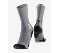 Calze X-Bionic Run Perform Warm Crew grigio fumo - 45-47