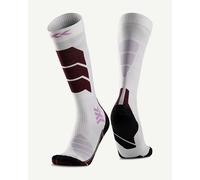 X-Socks - Calze da sci da donna - Ski Expert Otc Wmn White/Lavender per Donne in Pelle - Taglia 41-42 - Bianco