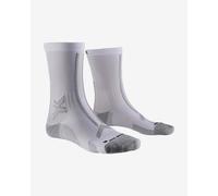 Calze X-Bionic Trail Run Discover Crew bianco grigio-blu - 42-44