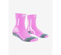 X-Socks Trek X Cotton Junior Socks, Unisex Bambini, Flamingo Pink/Arctic White, 35-38