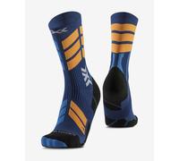 Calze X-Bionic X-Country Perform Crew blu scuro arancione - 35-38