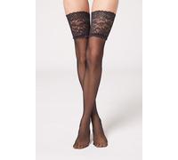 Calzedonia Autoreggenti 20 Denari Opache Donna Nero Taglia 3/4
