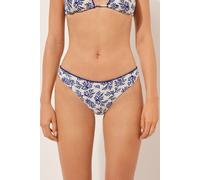 Calzedonia Brasiliana Costume Blue Corals Donna Taglia XS