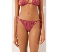 Calzedonia Brasiliana Lacci Costume Shiny Satin Donna Taglia M
