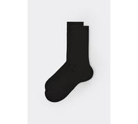 Calzedonia Calze con Cashmere Corte Uomo Nero Taglia 40-41