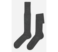 Calzedonia Calze Lunghe con Cashmere da Uomo Uomo Grigio Taglia 40-41