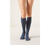 Calzedonia Calze Lunghe con Cashmere Donna Blu Taglia 36-38